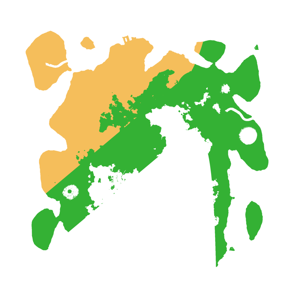 Biome Rust Map: Procedural Map, Size: 3000, Seed: 8573041