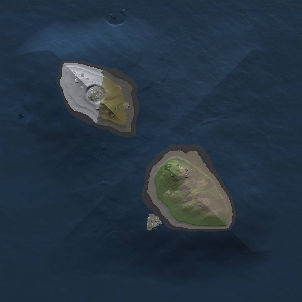 Rust Map: Procedural Map, Size: 1000, Seed: 2074871101, 3 Monuments