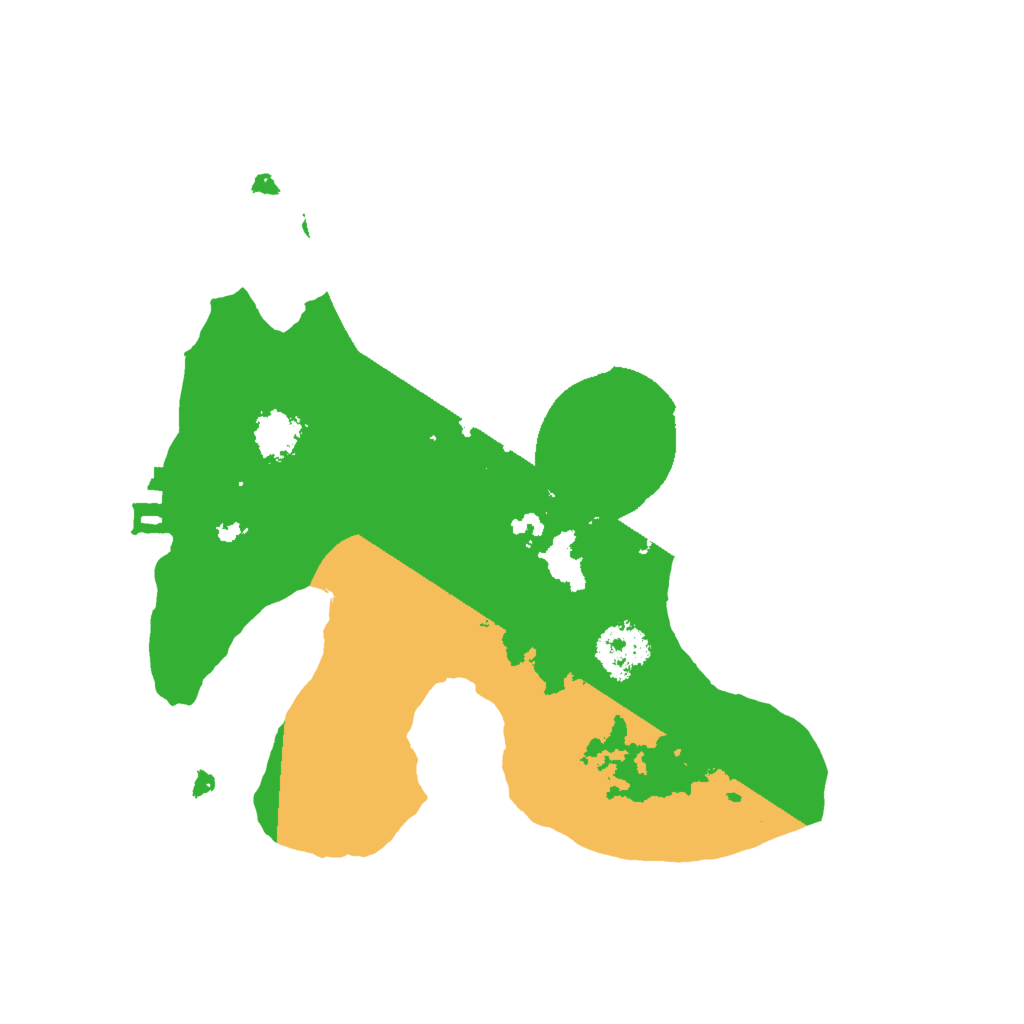 Biome Rust Map: Procedural Map, Size: 2000, Seed: 765973