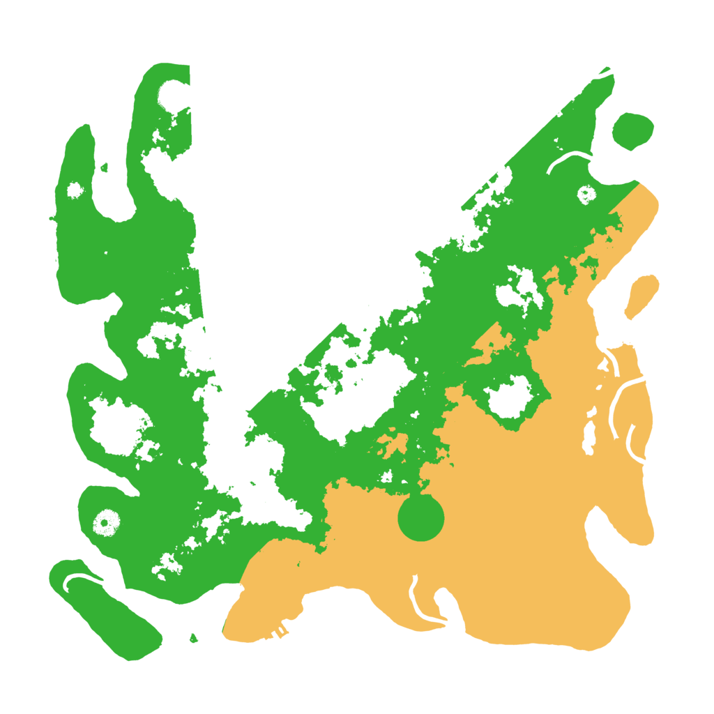 Biome Rust Map: Procedural Map, Size: 4050, Seed: 915968272