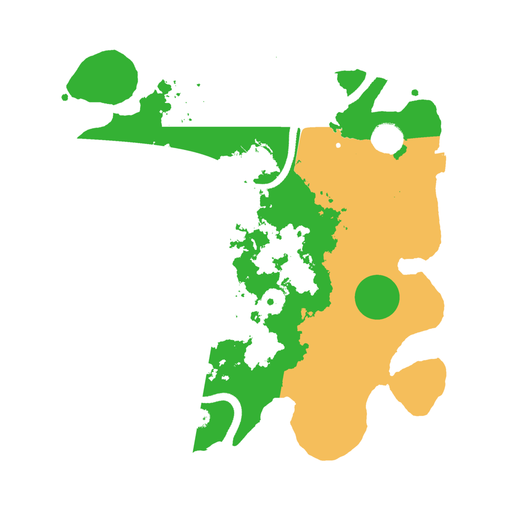 Biome Rust Map: Procedural Map, Size: 3000, Seed: 9098