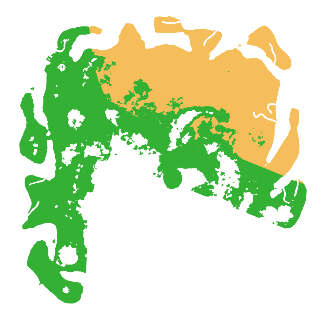 Biome Rust Map: Procedural Map, Size: 4500, Seed: 1625689896