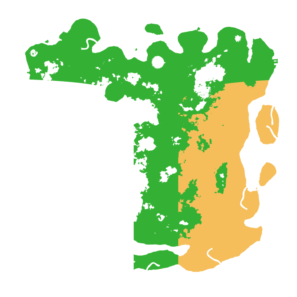 Biome Rust Map: Procedural Map, Size: 4250, Seed: 301685872