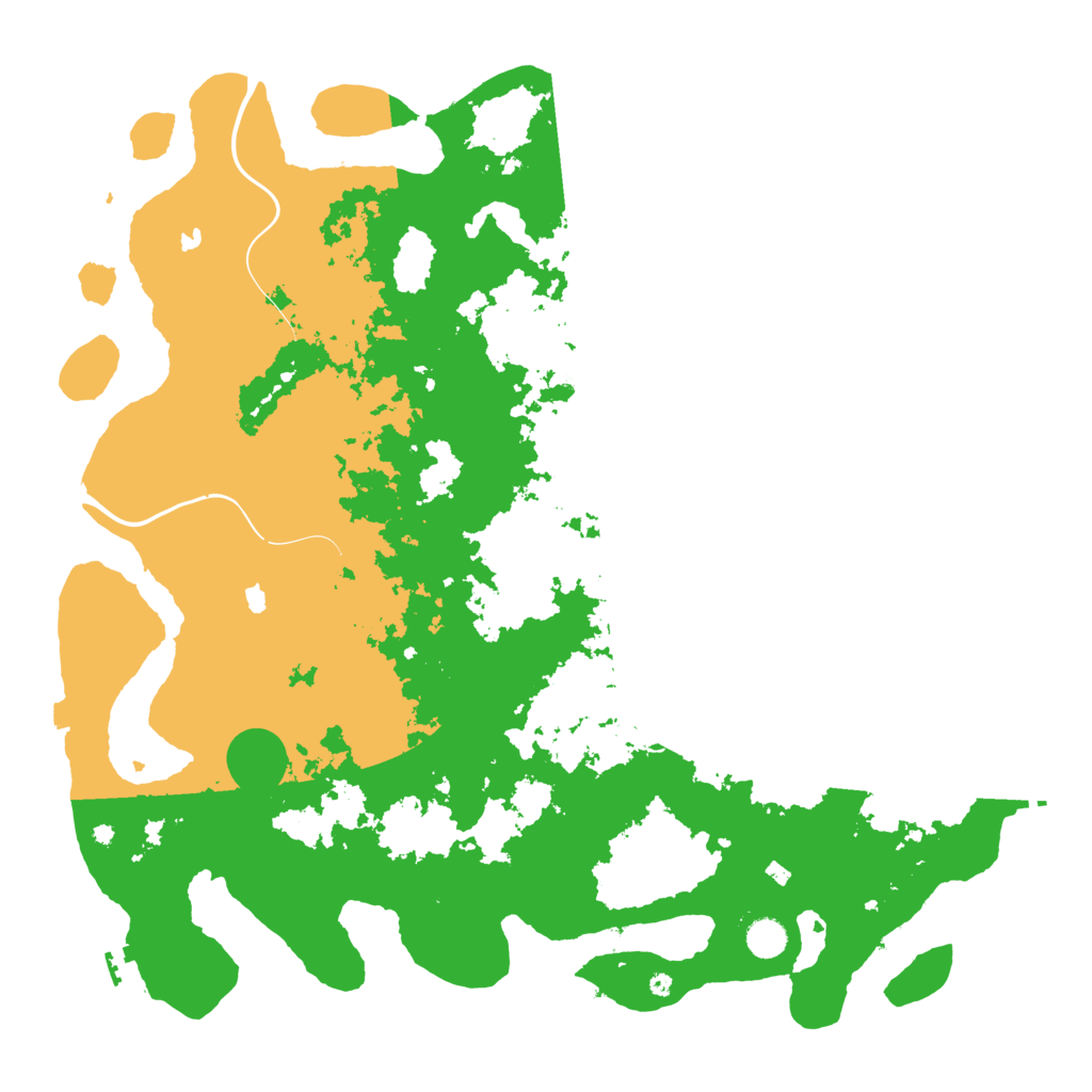 Biome Rust Map: Procedural Map, Size: 4800, Seed: 751180547