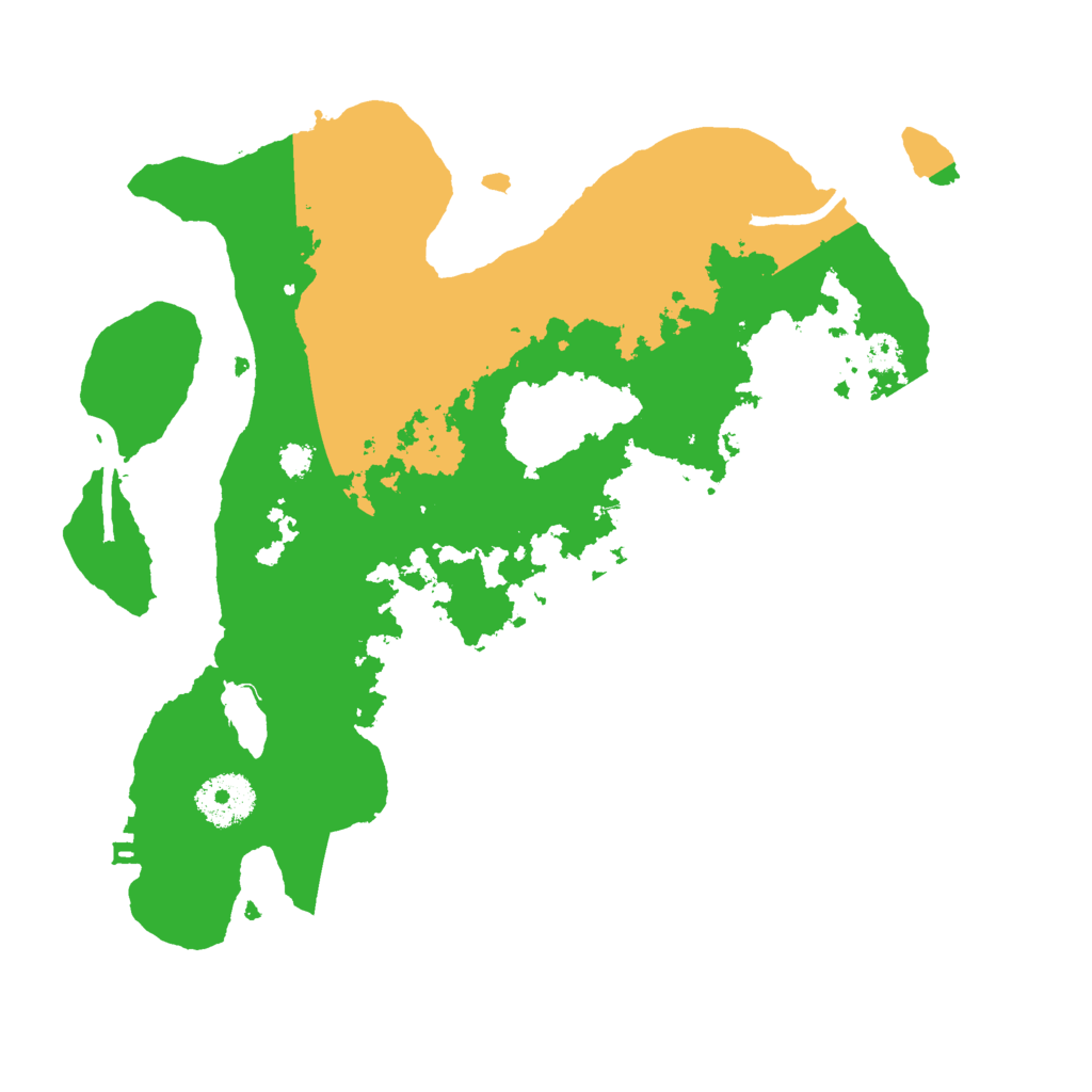 Biome Rust Map: Procedural Map, Size: 3000, Seed: 467872