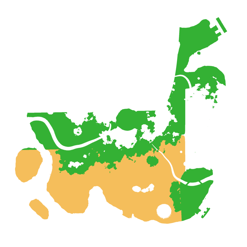 Biome Rust Map: Procedural Map, Size: 3000, Seed: 1478215443