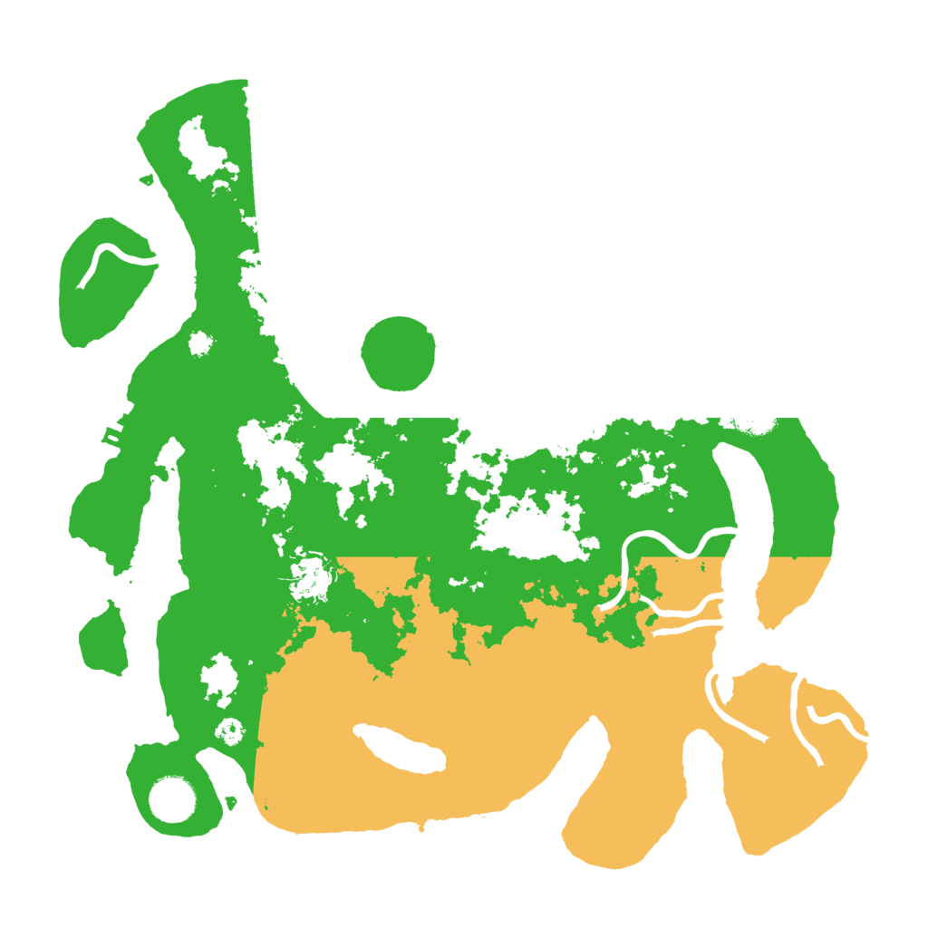 Biome Rust Map: Procedural Map, Size: 3500, Seed: 899403891