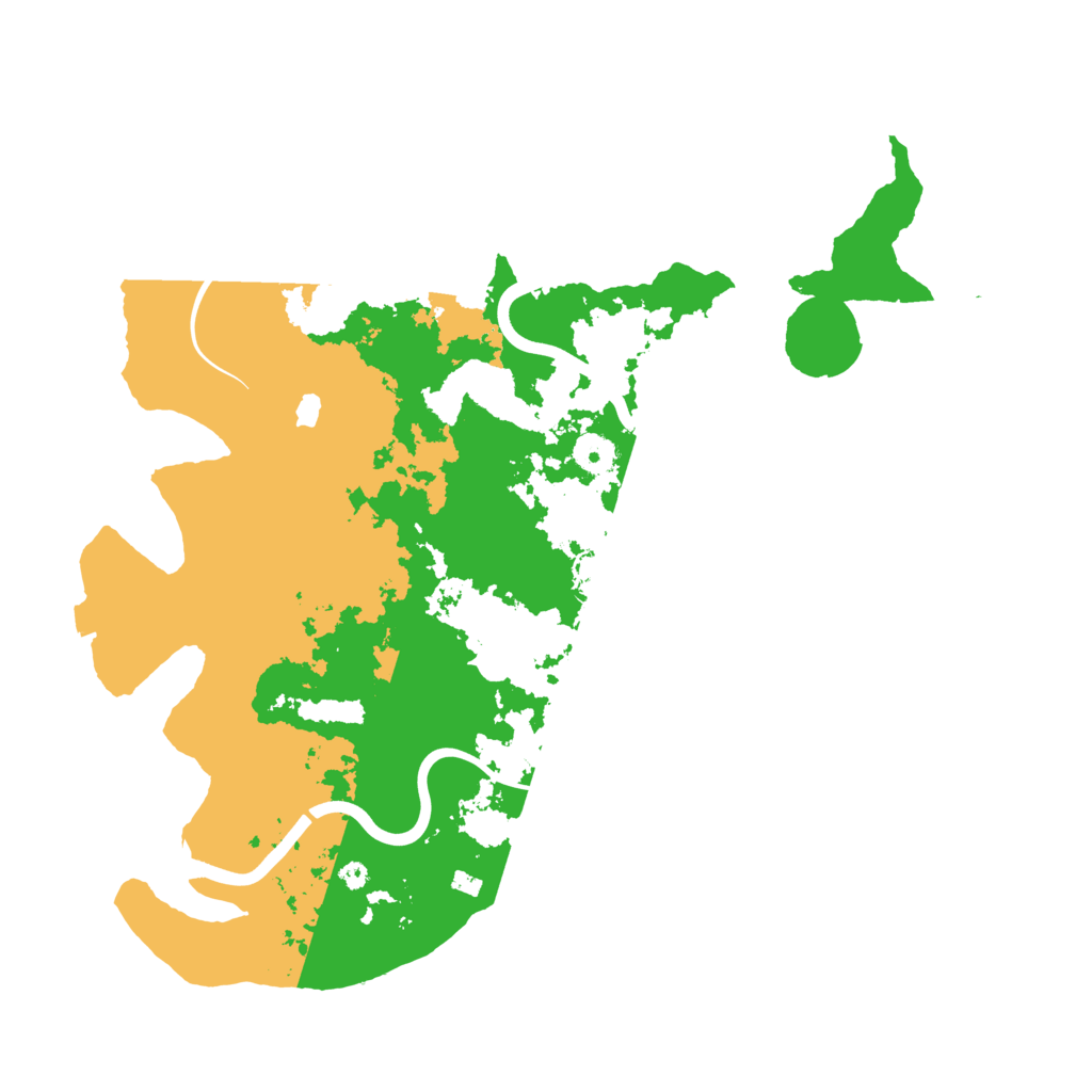 Biome Rust Map: Procedural Map, Size: 4000, Seed: 1337420