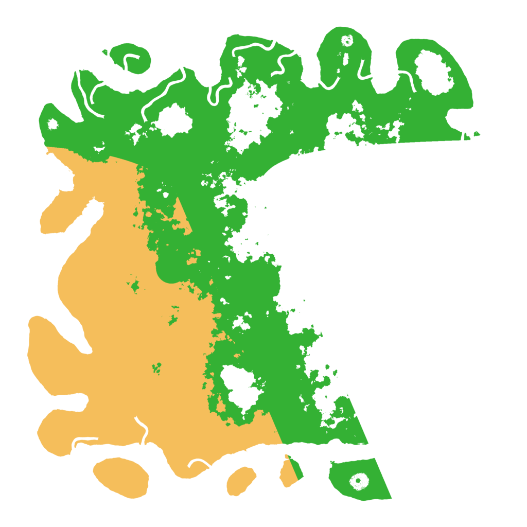 Biome Rust Map: Procedural Map, Size: 4500, Seed: 456781