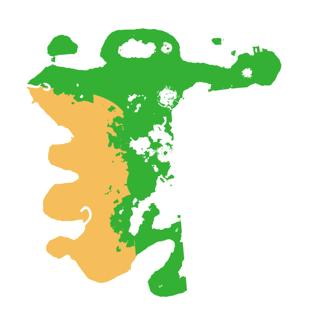 Biome Rust Map: Procedural Map, Size: 3000, Seed: 1625085785