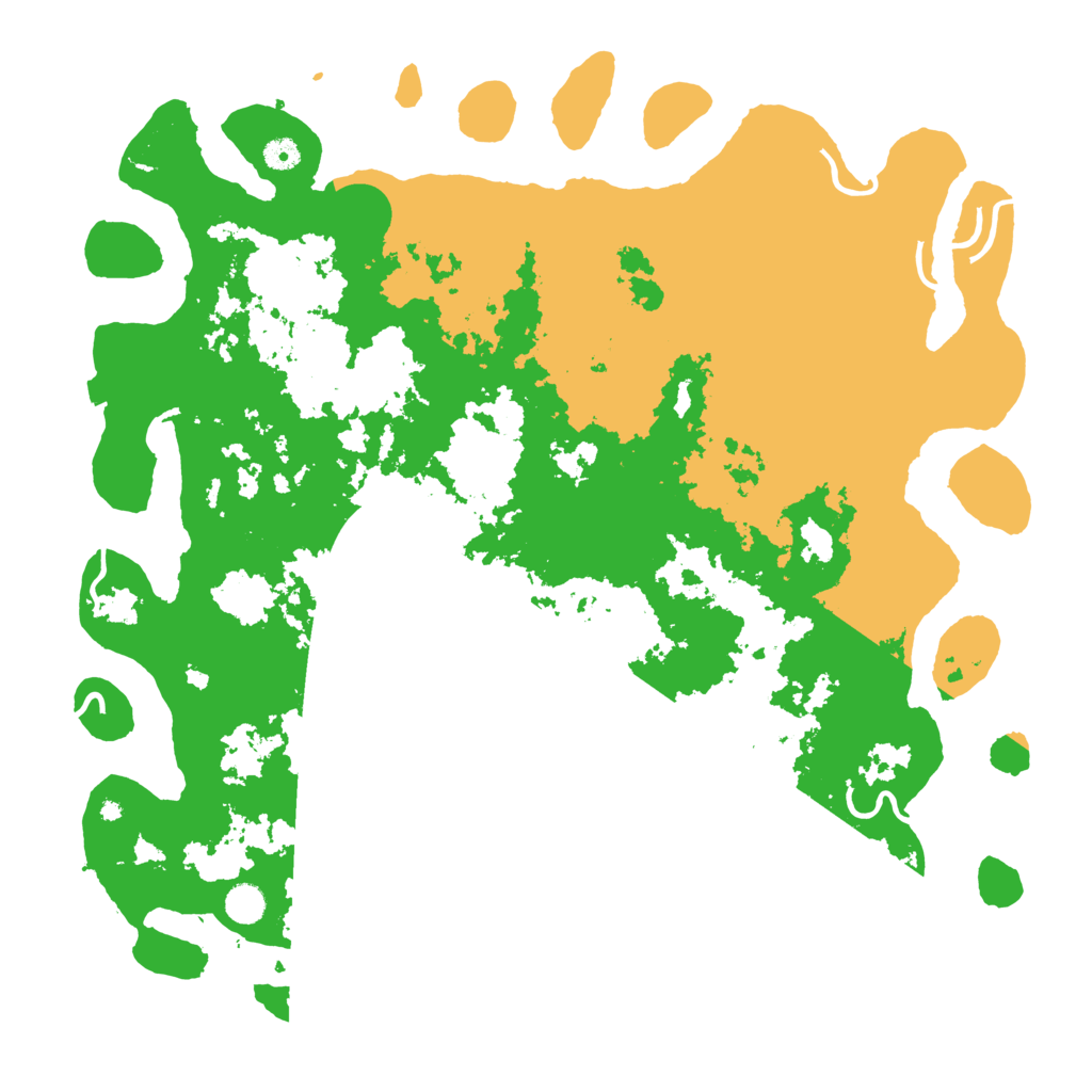 Biome Rust Map: Procedural Map, Size: 4800, Seed: 487608807