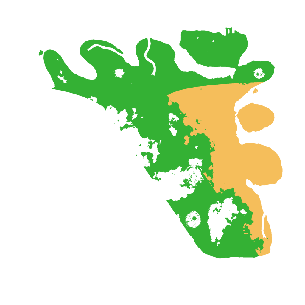 Biome Rust Map: Procedural Map, Size: 3000, Seed: 142547856