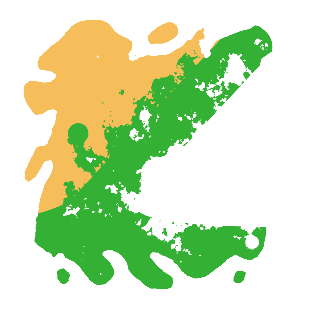 Biome Rust Map: Barren, Size: 4000, Seed: 1663255527