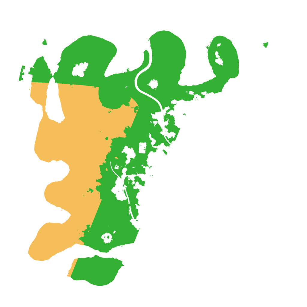 Biome Rust Map: Procedural Map, Size: 3000, Seed: 2010212332