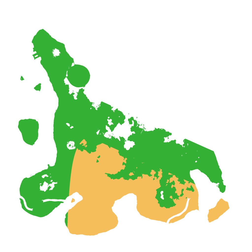 Biome Rust Map: Procedural Map, Size: 3000, Seed: 1969762377