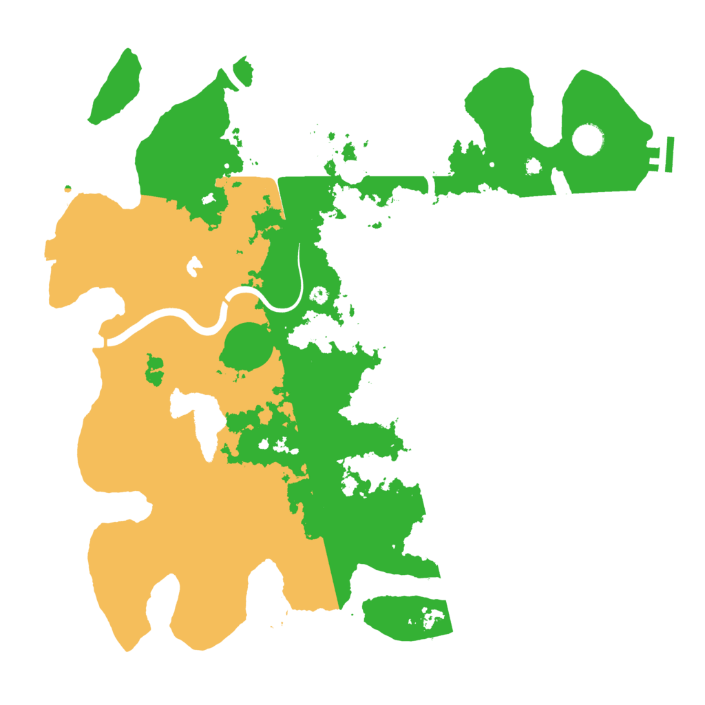 Biome Rust Map: Procedural Map, Size: 4000, Seed: 188992225