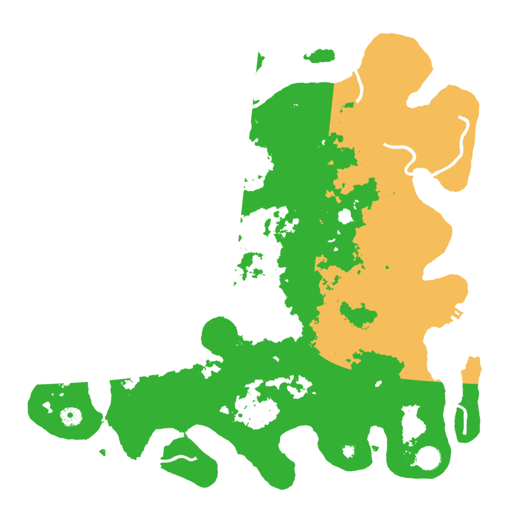 Biome Rust Map: Procedural Map, Size: 3850, Seed: 8938790