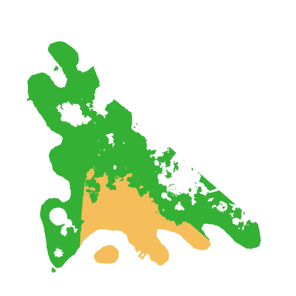 Biome Rust Map: Procedural Map, Size: 3000, Seed: 48732