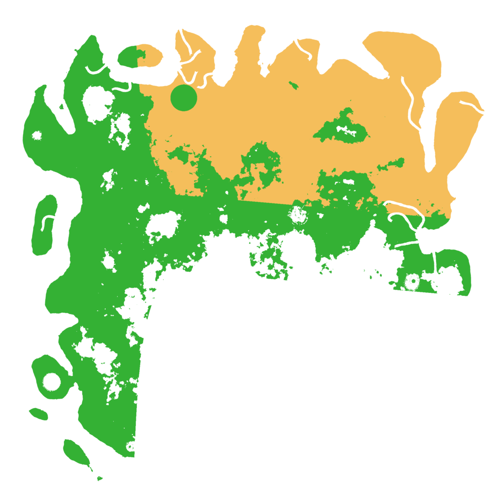 Biome Rust Map: Procedural Map, Size: 5000, Seed: 927278633