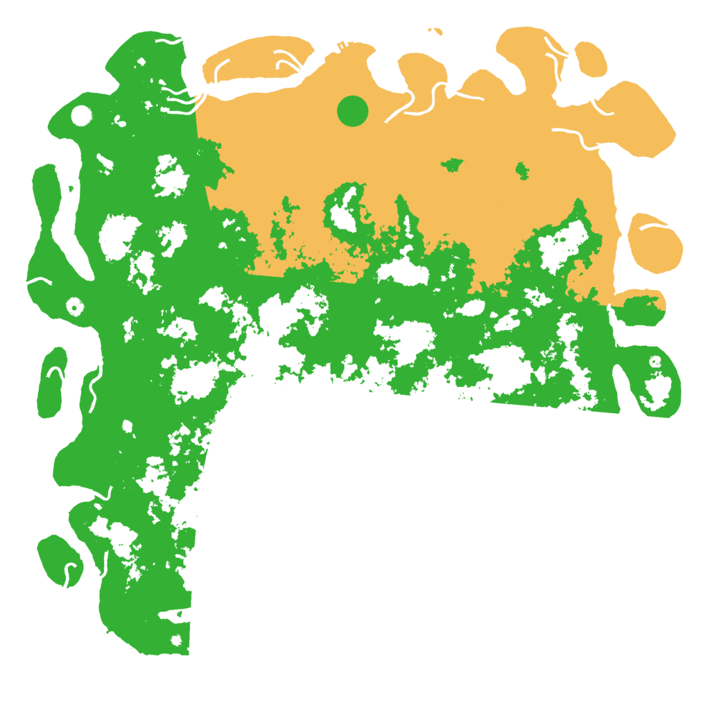 Biome Rust Map: Procedural Map, Size: 6000, Seed: 927278633