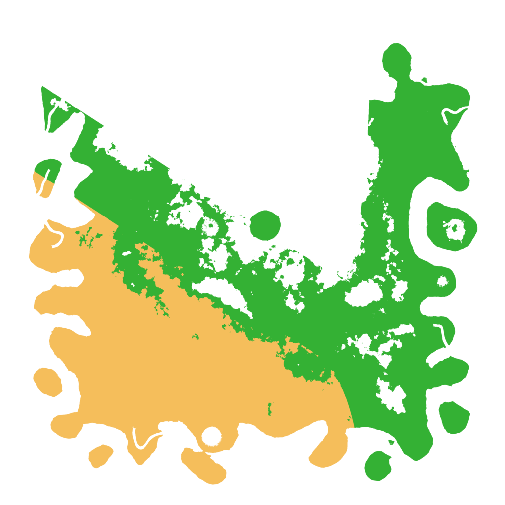 Biome Rust Map: Procedural Map, Size: 4500, Seed: 817416572