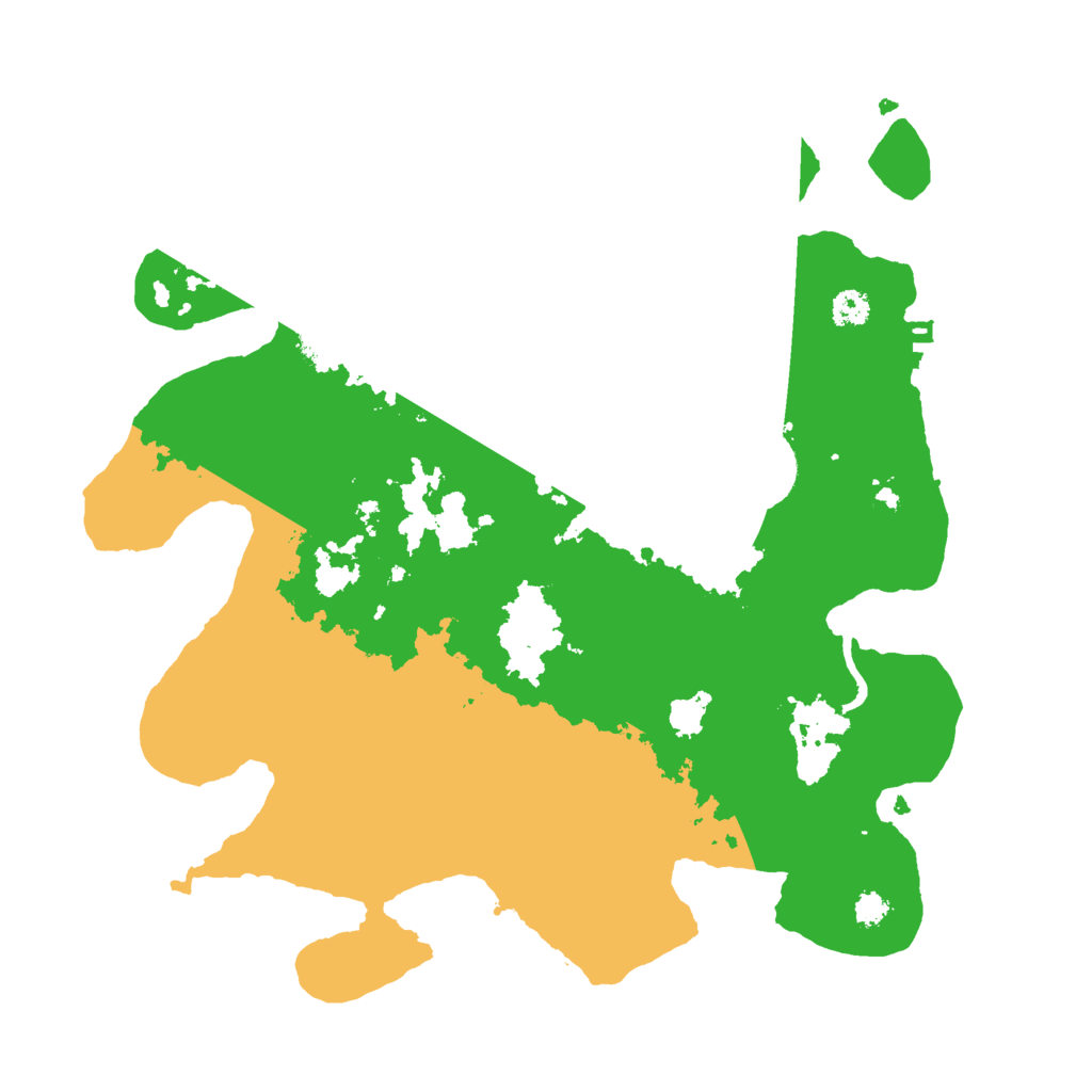 Biome Rust Map: Procedural Map, Size: 3000, Seed: 616872630