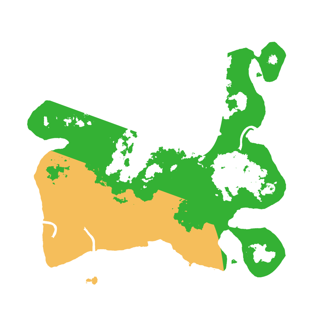 Biome Rust Map: Procedural Map, Size: 3000, Seed: 15051988