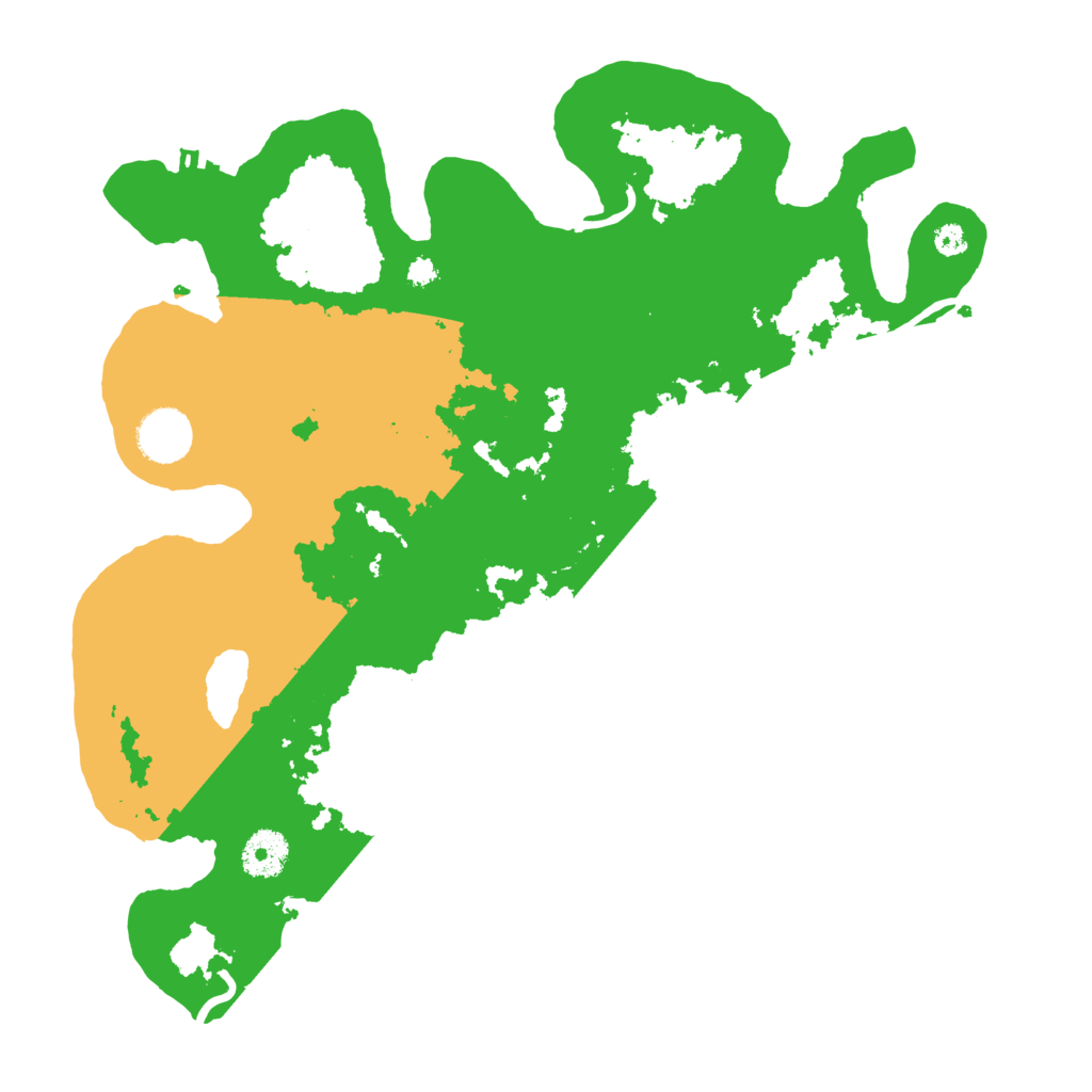 Biome Rust Map: Procedural Map, Size: 3500, Seed: 78756