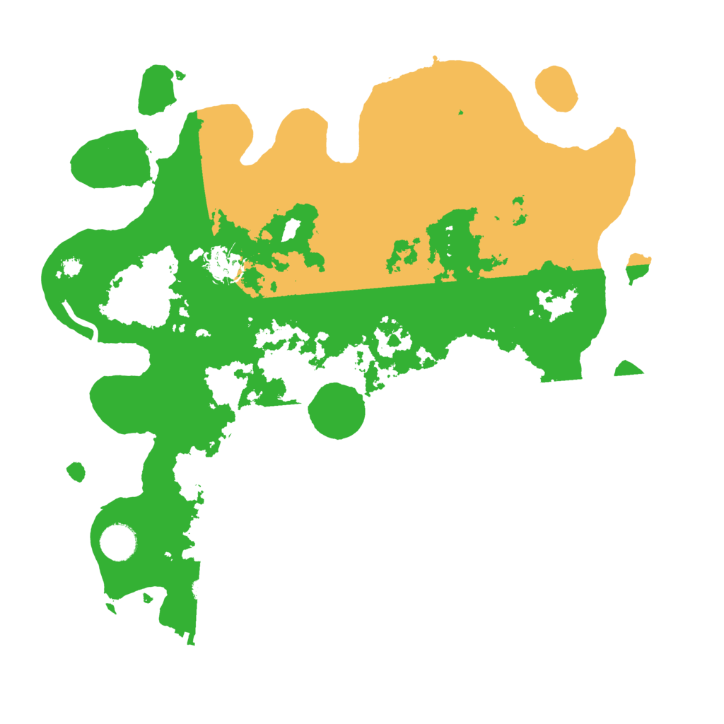 Biome Rust Map: Procedural Map, Size: 3500, Seed: 1826474081