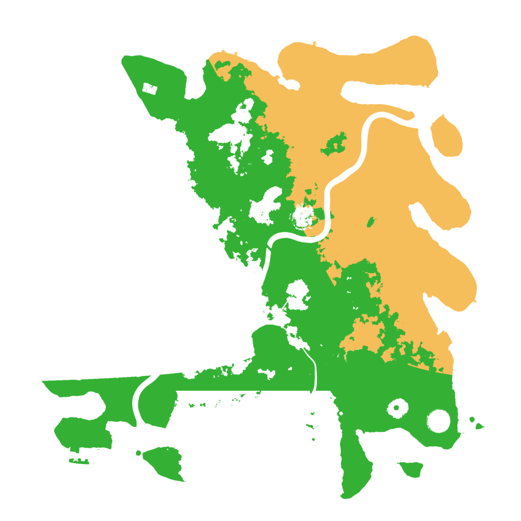 Biome Rust Map: Procedural Map, Size: 3950, Seed: 708498945