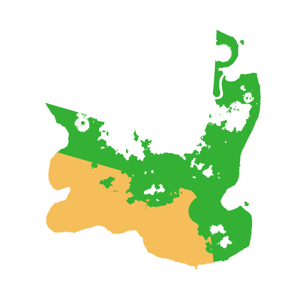 Biome Rust Map: Procedural Map, Size: 3000, Seed: 434102609