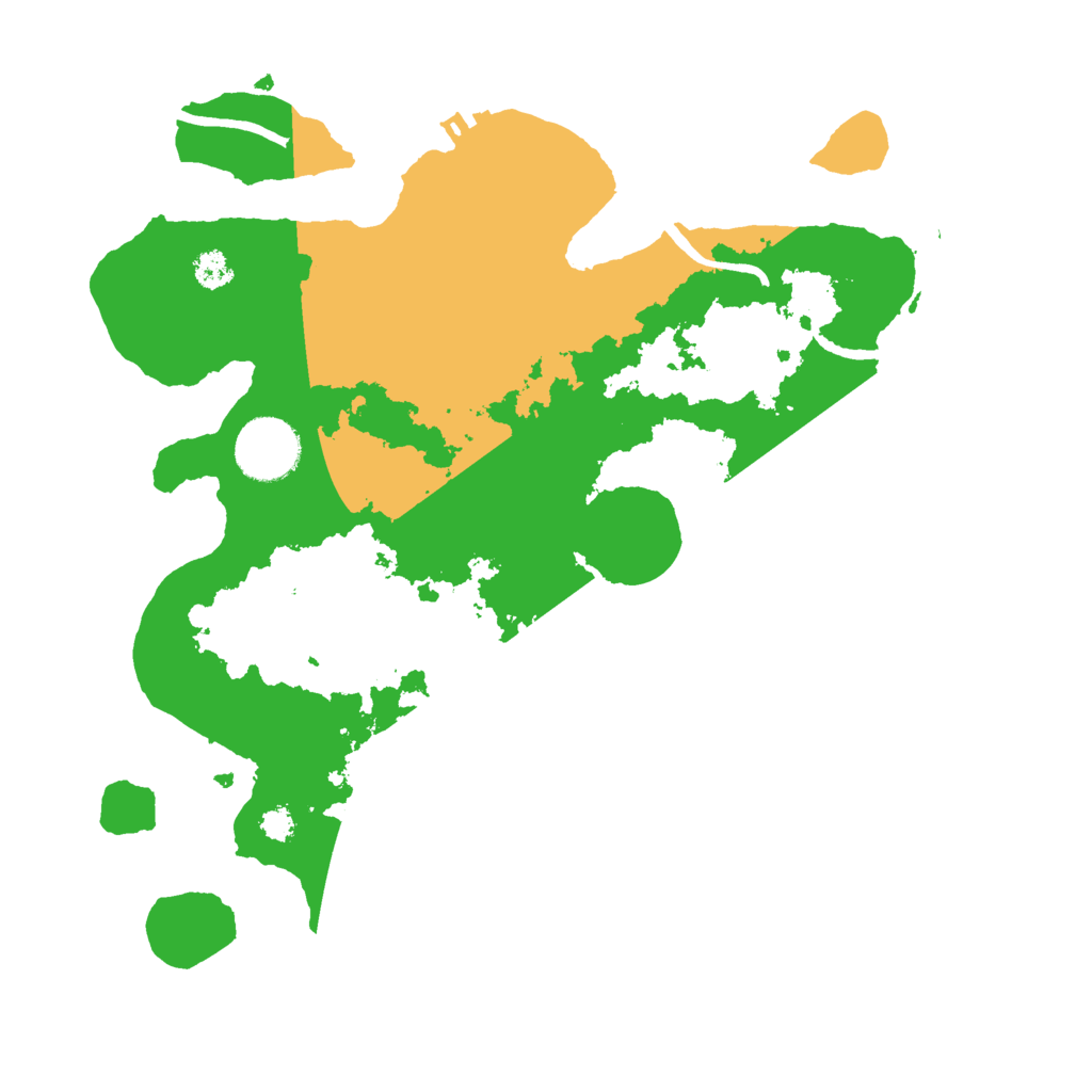 Biome Rust Map: Procedural Map, Size: 3000, Seed: 8451326