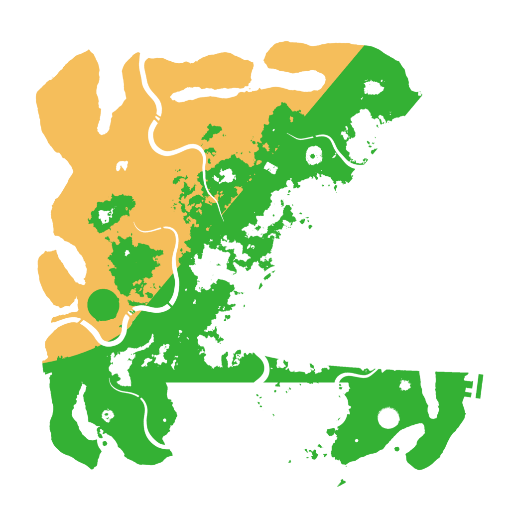 Biome Rust Map: Procedural Map, Size: 4250, Seed: 1108432814