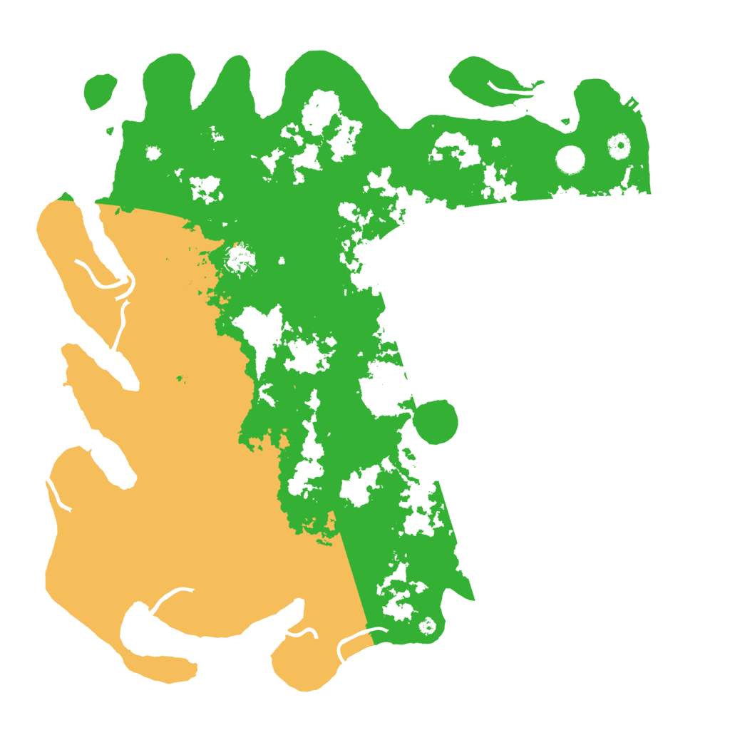 Biome Rust Map: Procedural Map, Size: 4500, Seed: 26881204