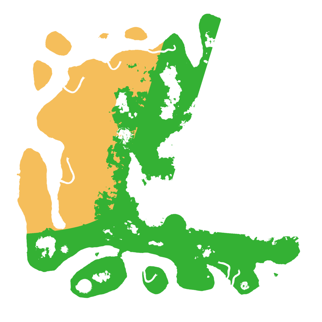 Biome Rust Map: Procedural Map, Size: 4000, Seed: 4444444