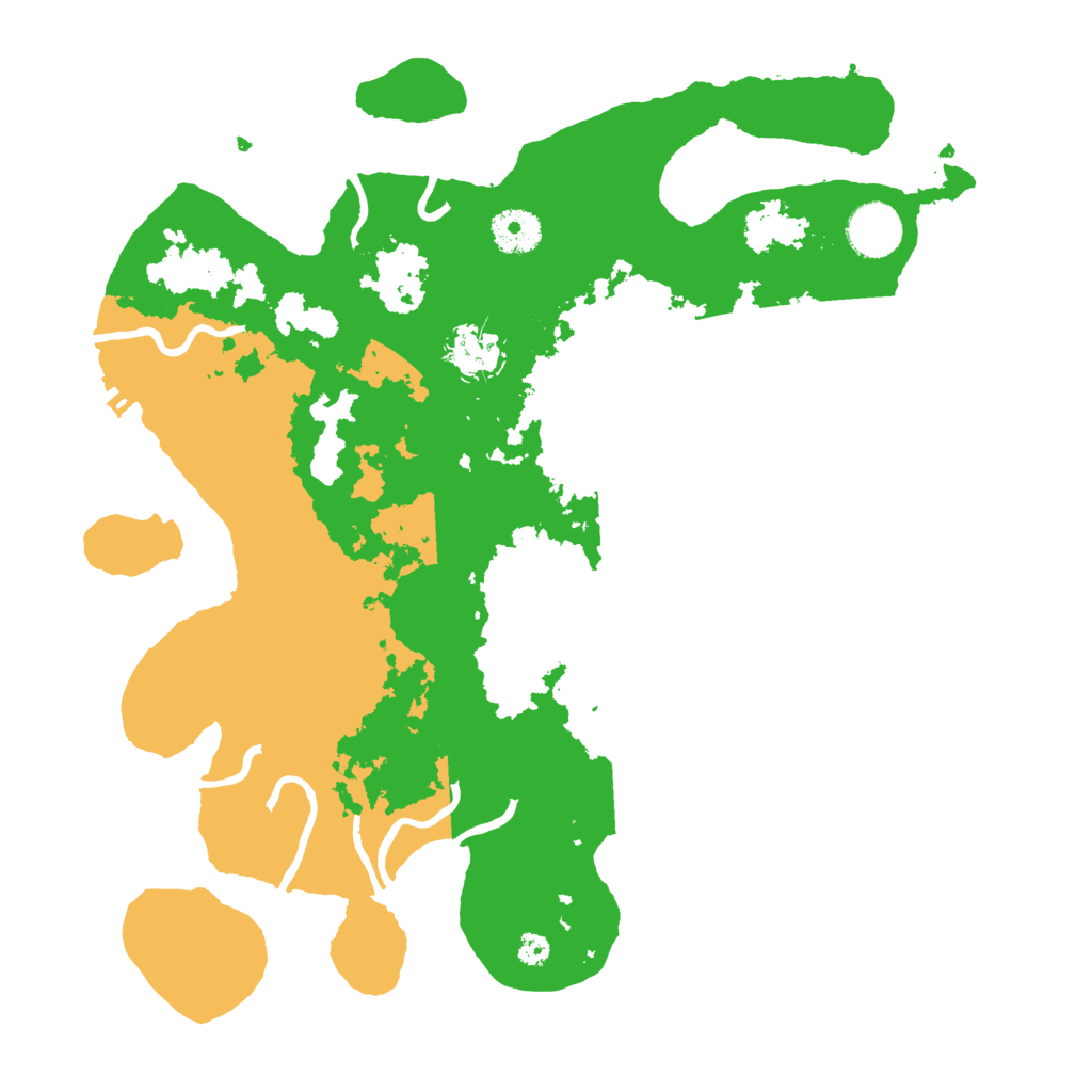 Biome Rust Map: Procedural Map, Size: 3500, Seed: 1621150257