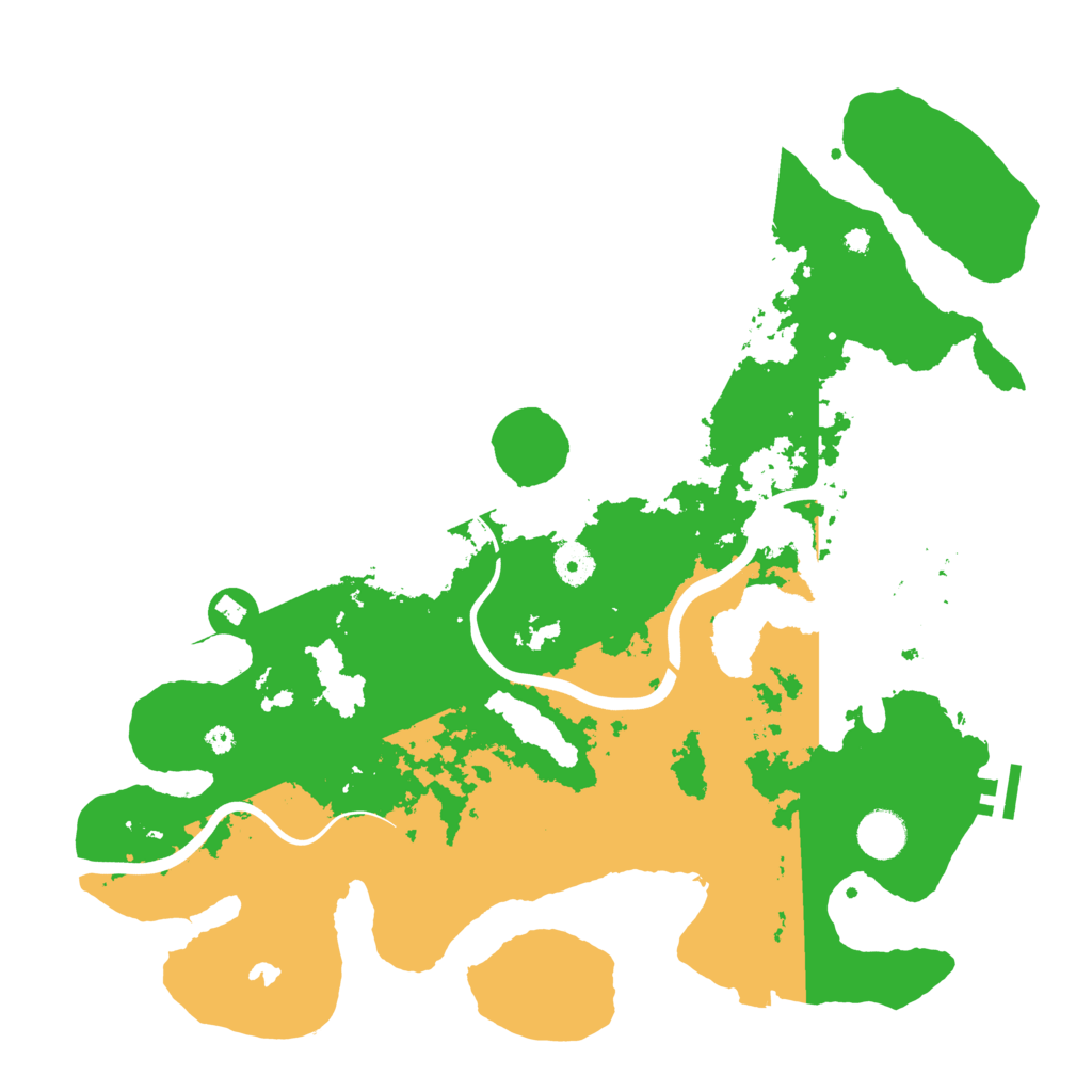 Biome Rust Map: Procedural Map, Size: 4000, Seed: 1094490957