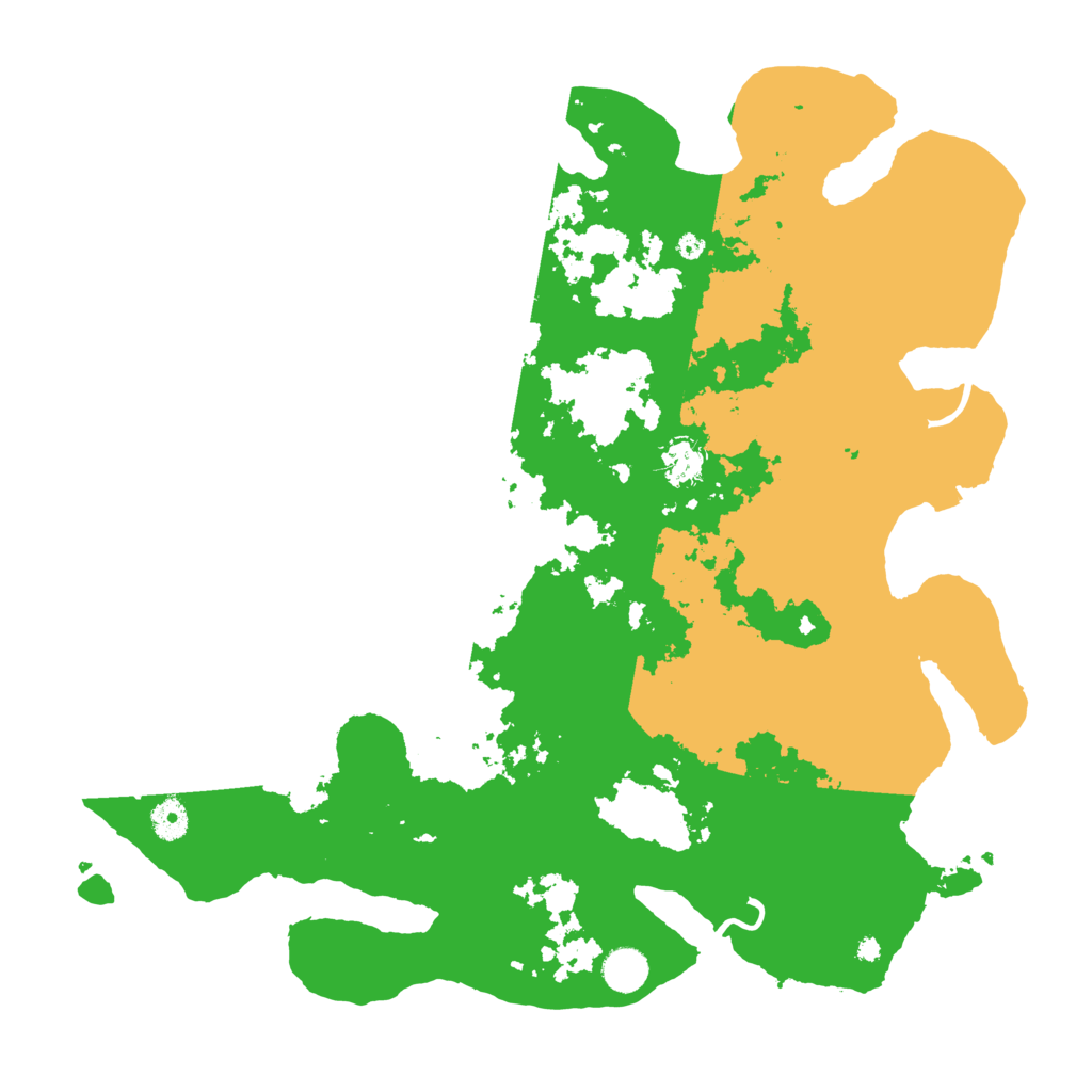 Biome Rust Map: Procedural Map, Size: 4250, Seed: 1812342595