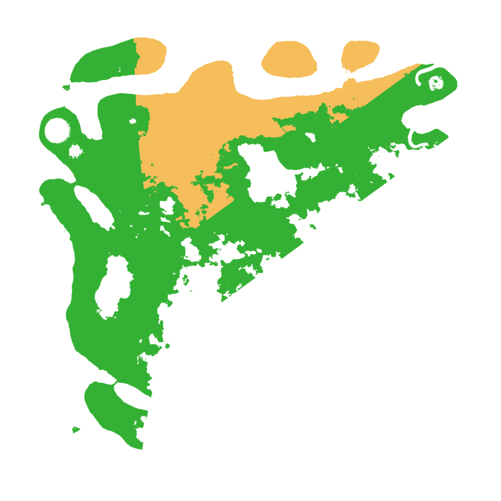 Biome Rust Map: Procedural Map, Size: 3500, Seed: 1991838567