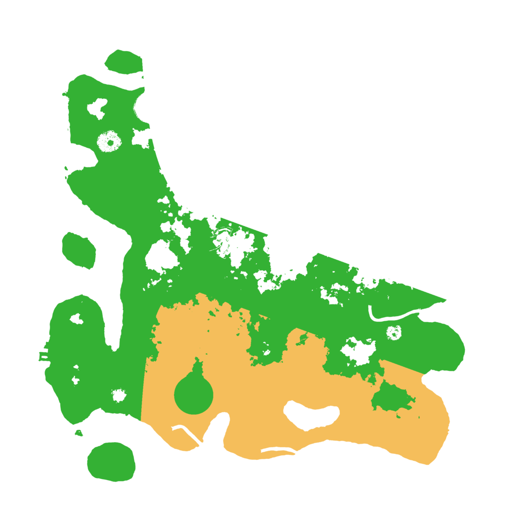 Biome Rust Map: Procedural Map, Size: 3500, Seed: 1724709281