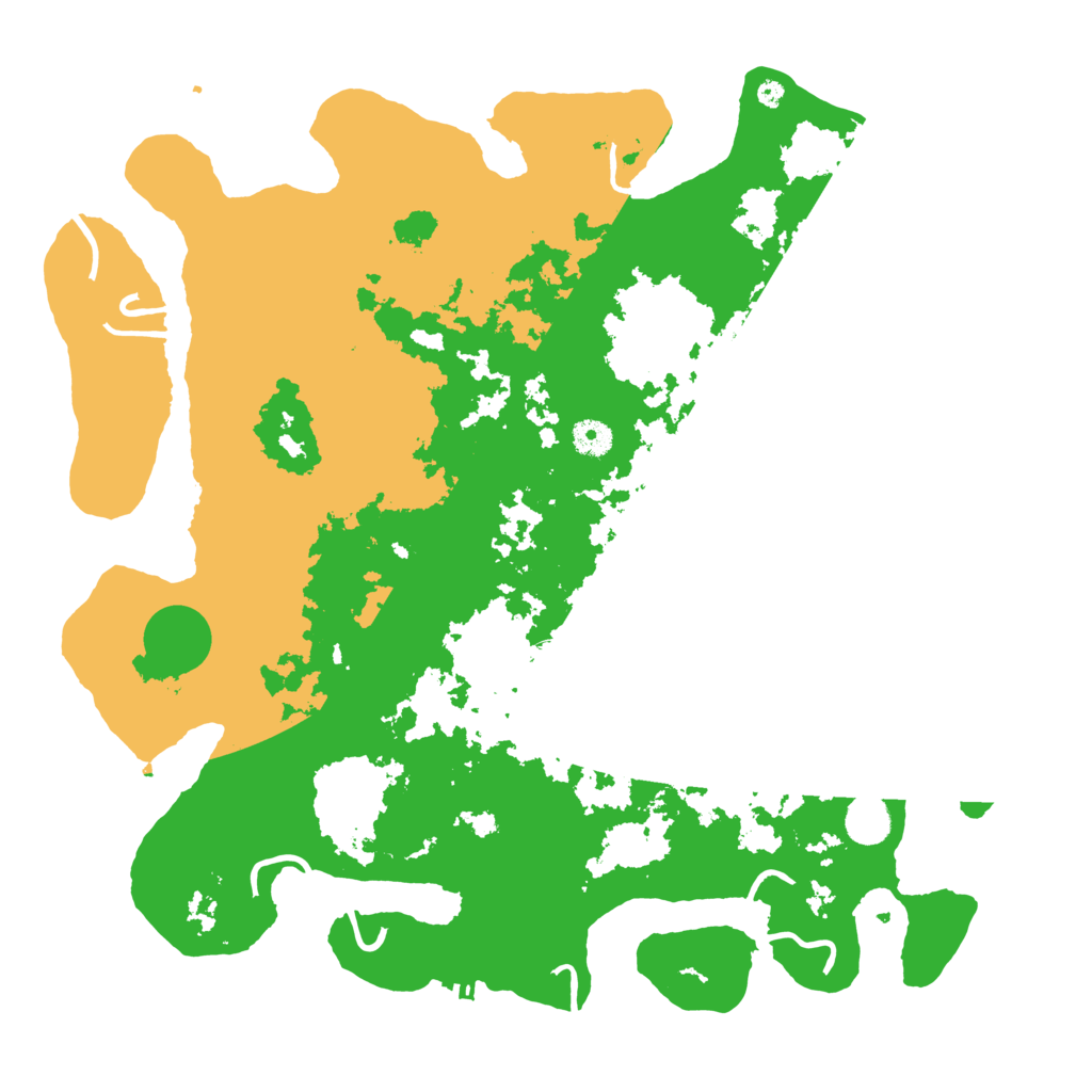 Biome Rust Map: Procedural Map, Size: 4250, Seed: 1161404714