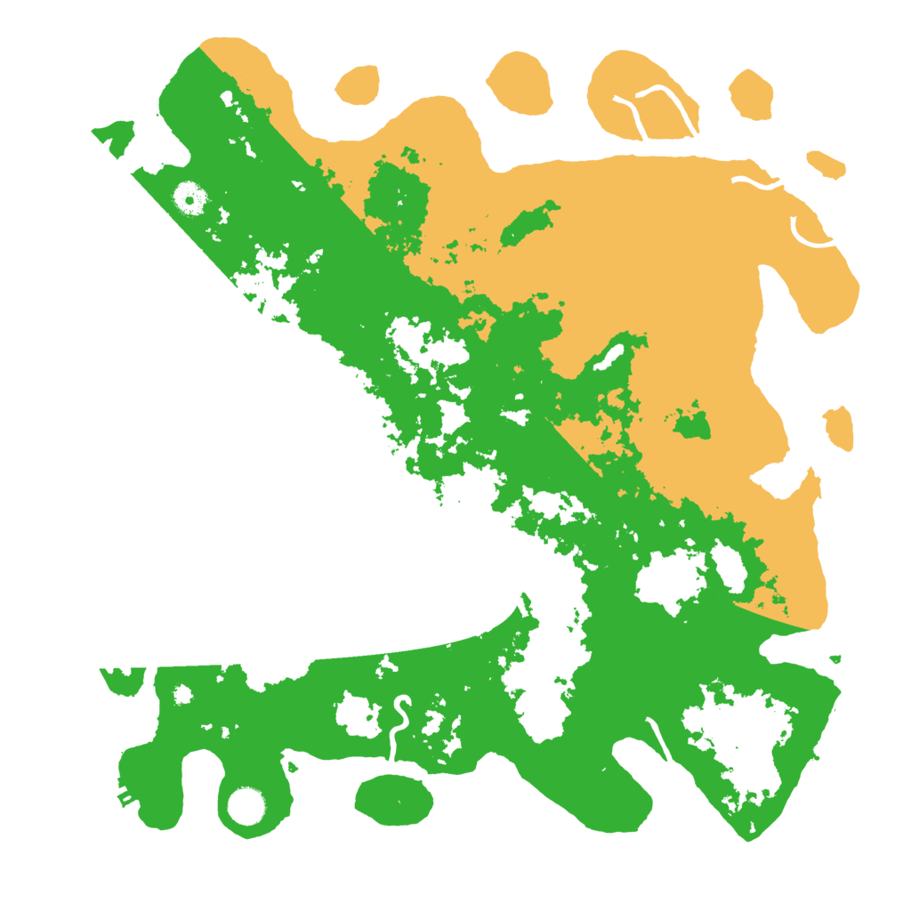 Biome Rust Map: Procedural Map, Size: 4250, Seed: 1996476058