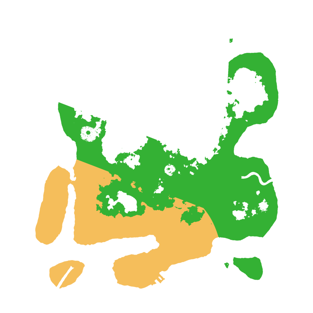 Biome Rust Map: Procedural Map, Size: 3000, Seed: 456789