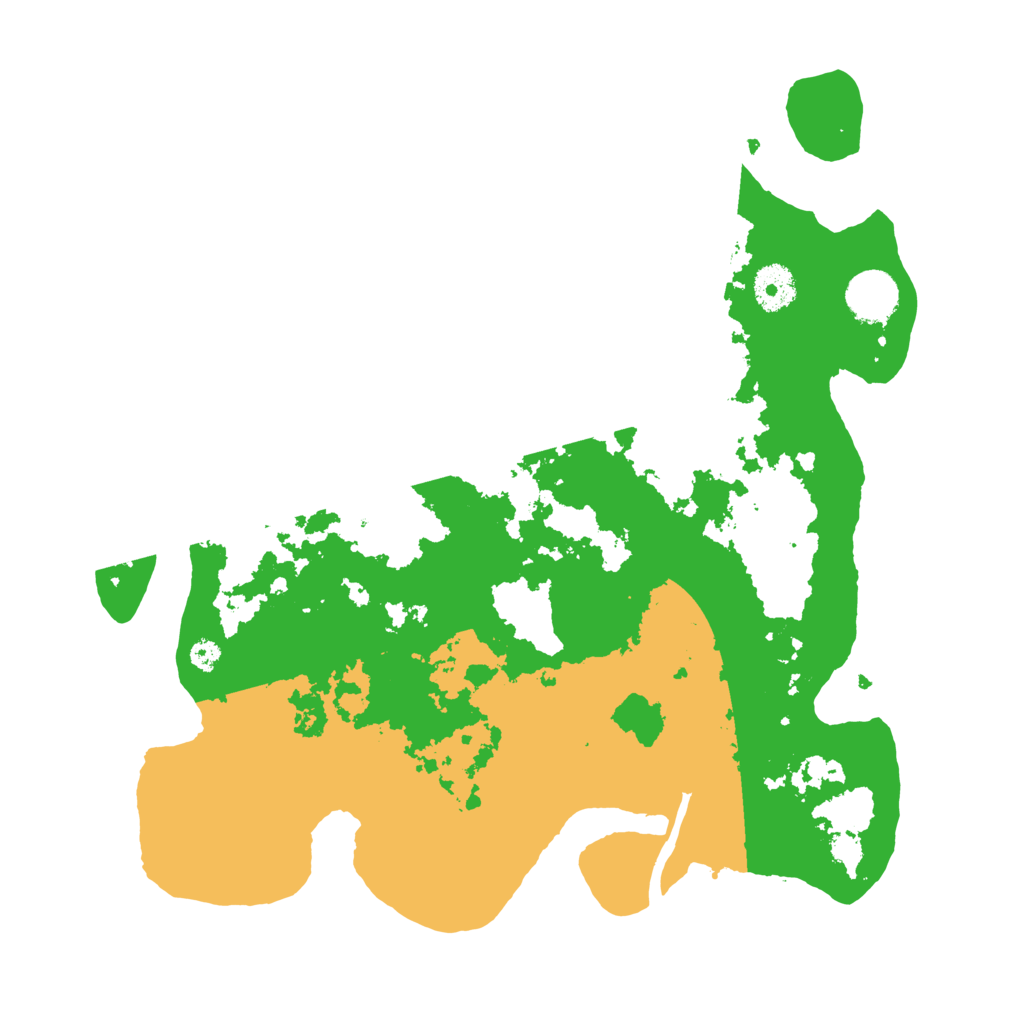 Biome Rust Map: Procedural Map, Size: 3500, Seed: 869668275