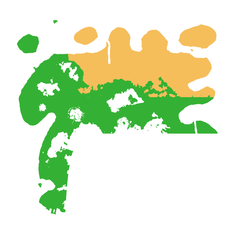 Biome Rust Map: Procedural Map, Size: 3000, Seed: 1075161660