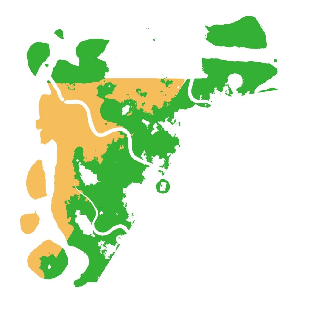 Biome Rust Map: Procedural Map, Size: 3750, Seed: 2018290