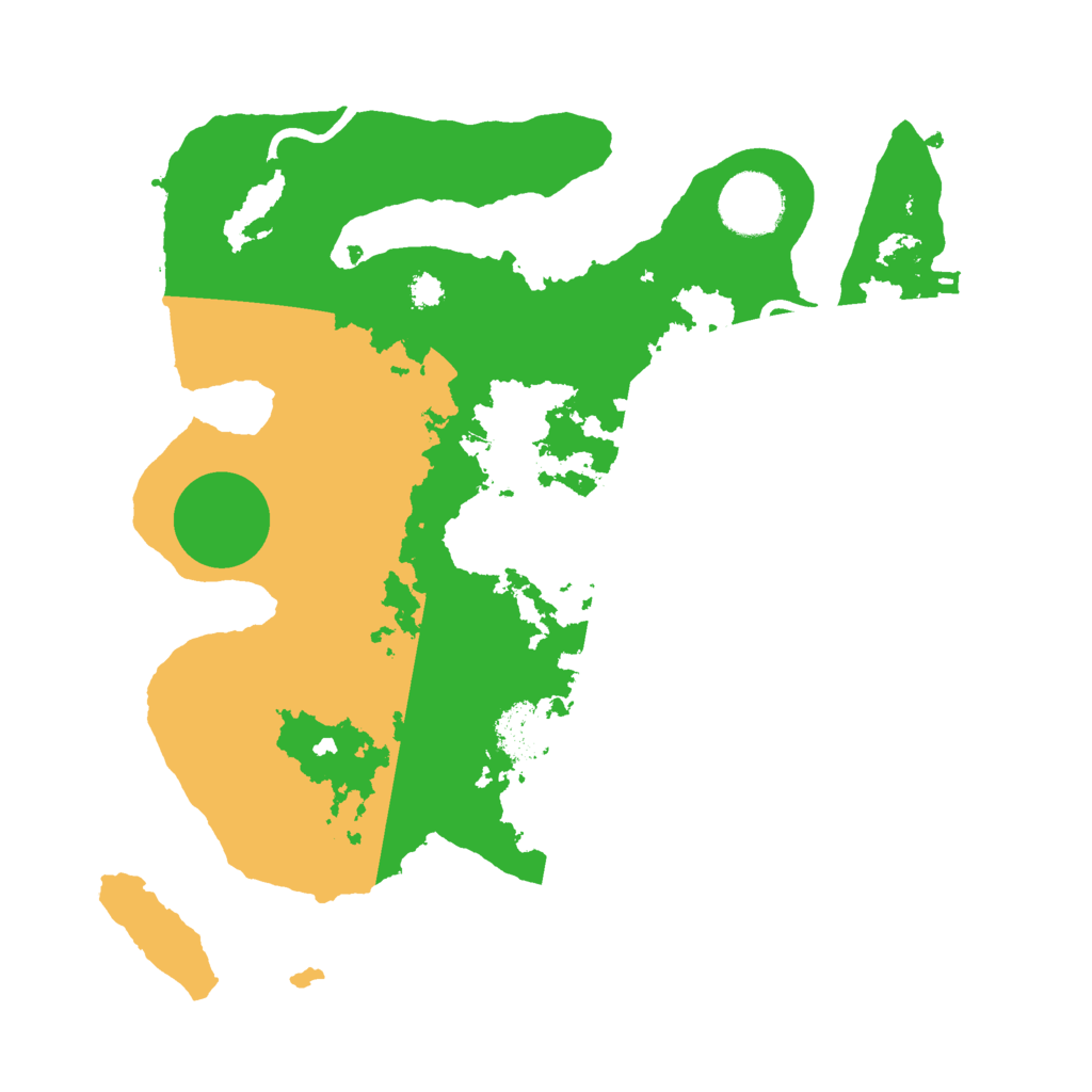 Biome Rust Map: Procedural Map, Size: 3000, Seed: 555284324