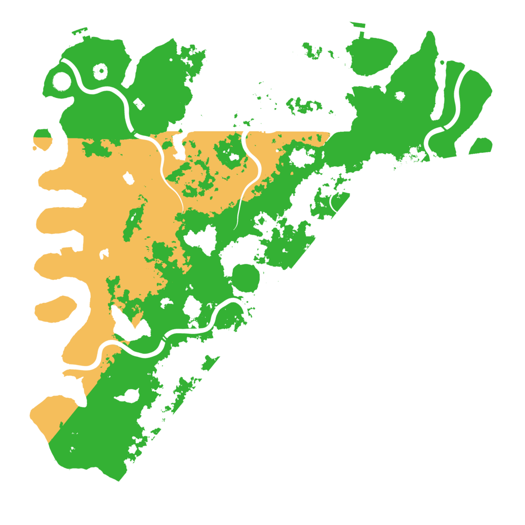 Biome Rust Map: Procedural Map, Size: 5000, Seed: 1043852993