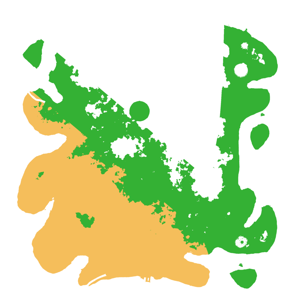 Biome Rust Map: Procedural Map, Size: 4000, Seed: 694559