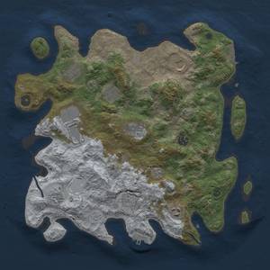 Thumbnail Rust Map: Procedural Map, Size: 3750, Seed: 212757252, 17 Monuments